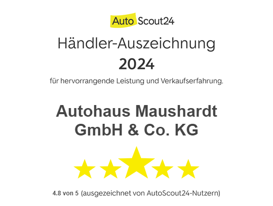 Autoscout24 Händler-Auszeichnung 2024